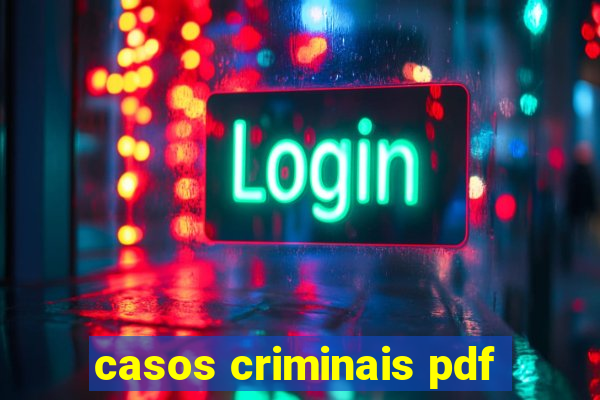 casos criminais pdf